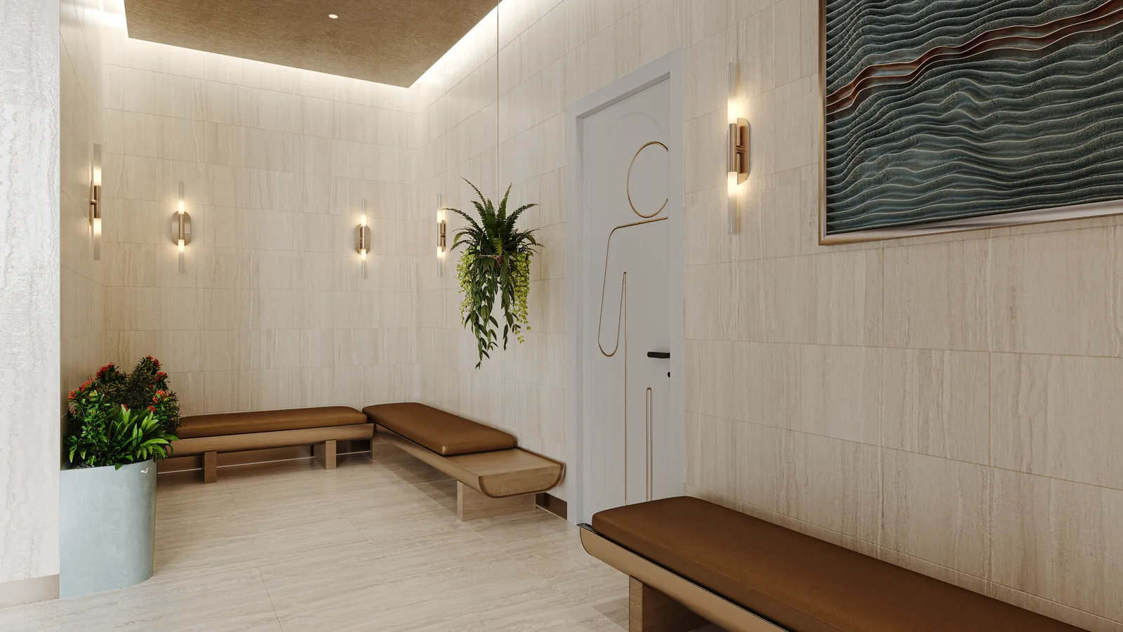 Khu thay đồ & tủ gửi đồ — Nam Mekong Grand Plaza