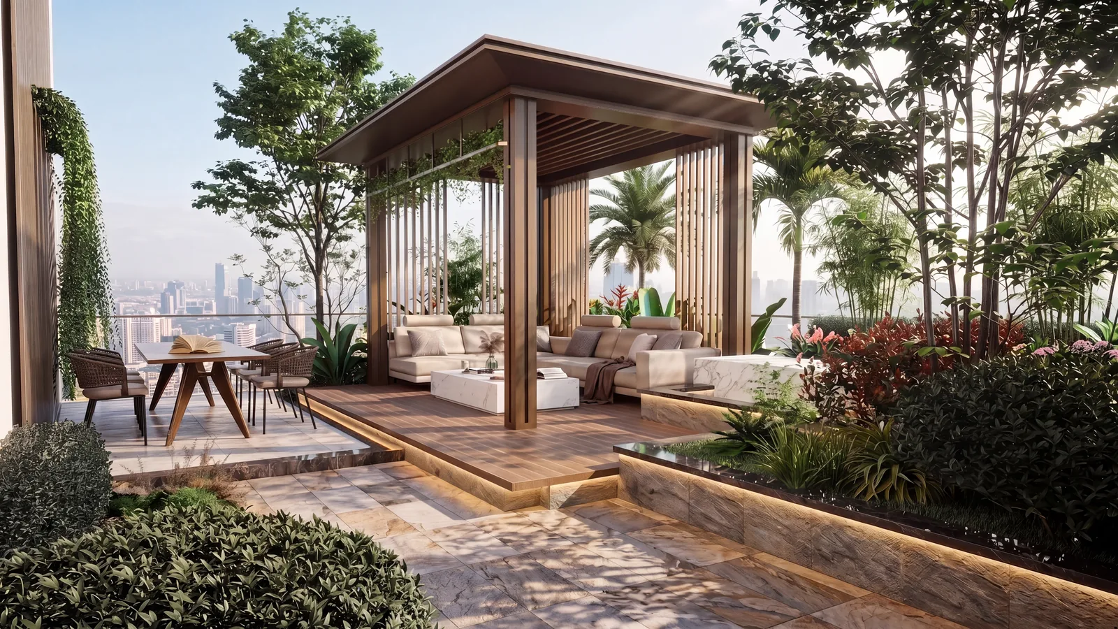 Vườn nhiệt đới — Nam Mekong Grand Plaza